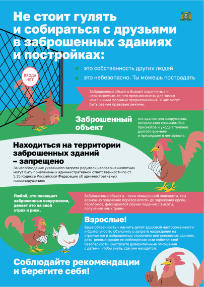 Правила безопасности при нахождении на стройках, в ветхих и заброшенных здания..